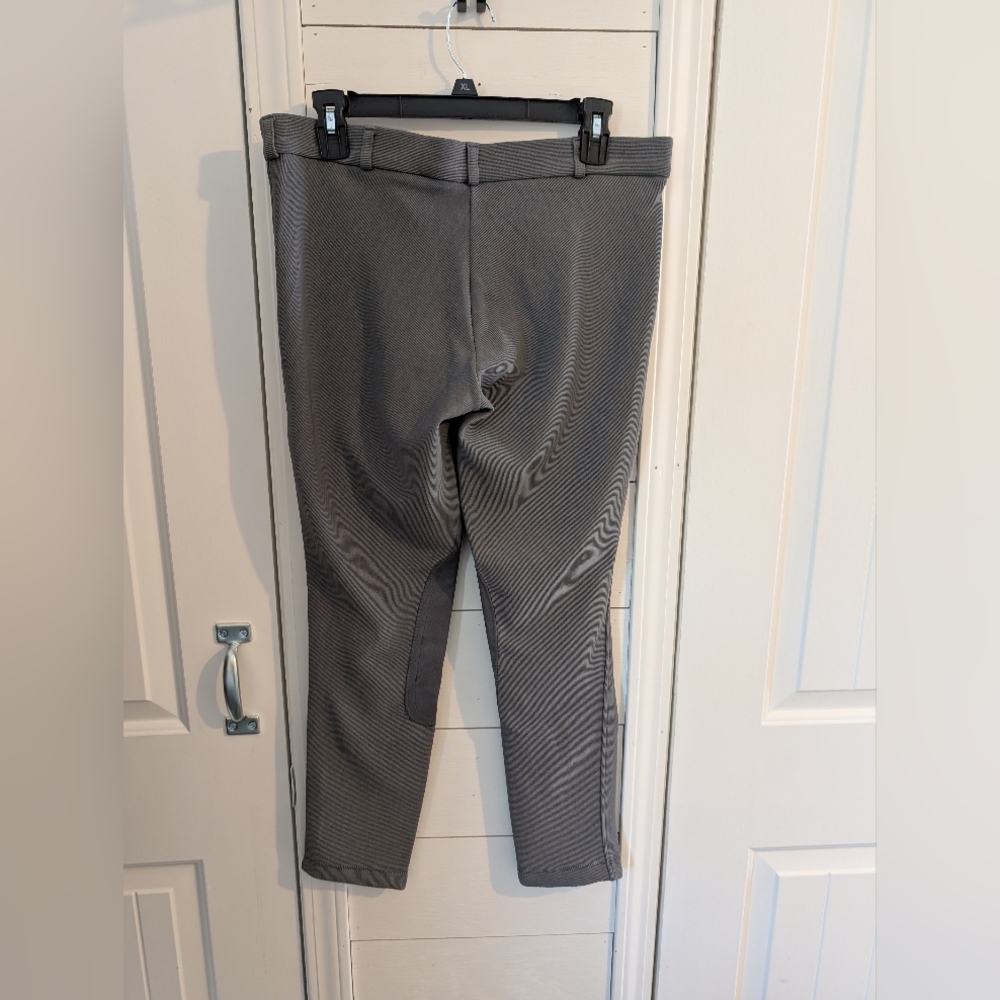 Ovation Ribbed Knee Patch Riding Breeches - Picture 2 of 3